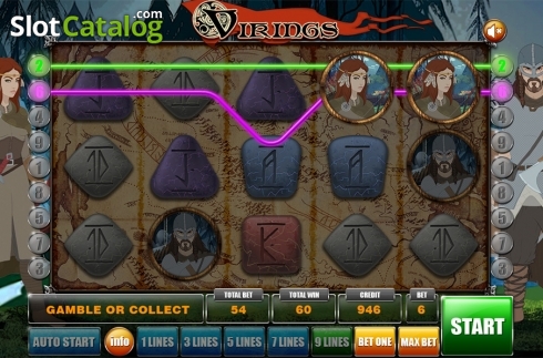 Οθόνη4. Vikings (GameX) Κουλοχέρης