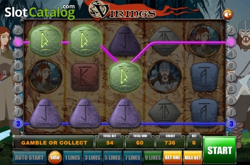 Οθόνη5. Vikings (GameX) Κουλοχέρης