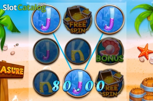 Οθόνη3. Mermaid Treasure (Triple Profits Games) Κουλοχέρης 