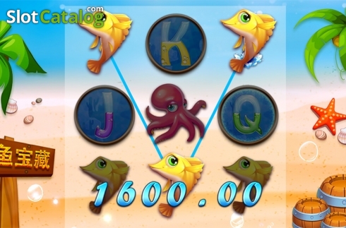 Οθόνη5. Mermaid Treasure (Triple Profits Games) Κουλοχέρης 