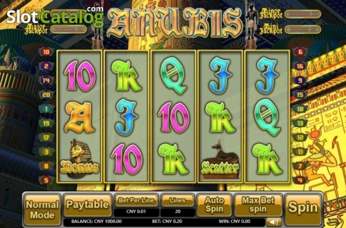 Οθόνη2. Anubis (Aiwin Games) Κουλοχέρης