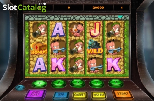 Οθόνη3. Worms (X Room) Κουλοχέρης