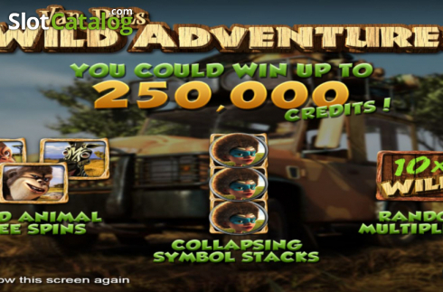 Οθόνη2. Van Pelts Wild Adventure Κουλοχέρης