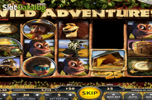 Οθόνη4. Van Pelts Wild Adventure Κουλοχέρης
