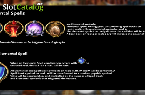 Οθόνη9. Merlin's Elements Κουλοχέρης