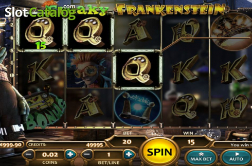 Οθόνη4. Freaky Frankenstein Κουλοχέρης
