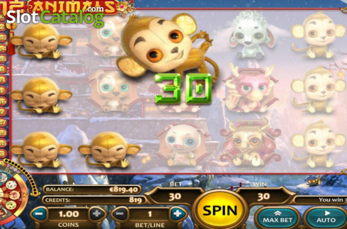 Οθόνη4. 12 Animals (Nucleus Gaming) Κουλοχέρης