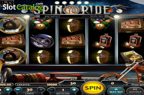 Οθόνη2. Spin to Ride Κουλοχέρης