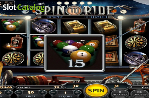 Οθόνη5. Spin to Ride Κουλοχέρης