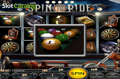Οθόνη6. Spin to Ride Κουλοχέρης