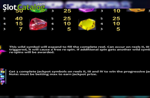 Οθόνη7. Super Crystals Κουλοχέρης