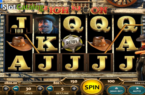 Οθόνη4. High Noon (Nucleus Gaming) Κουλοχέρης