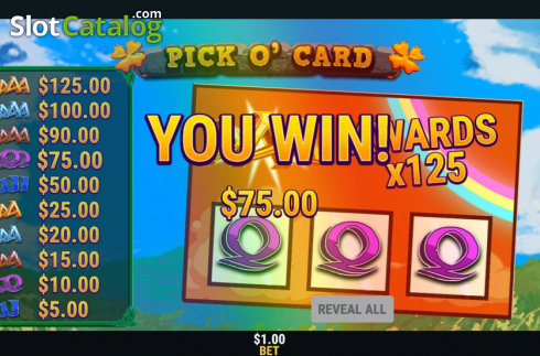 Οθόνη7. Emerald Rainbow Wins Κουλοχέρης