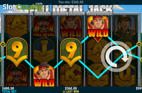 Οθόνη4. Full Metal Jack Κουλοχέρης