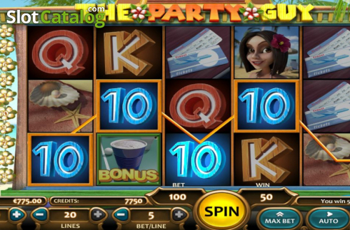 Οθόνη8. The Party Guy Κουλοχέρης