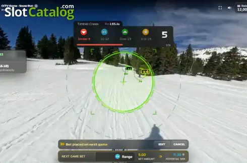 Οθόνη3. CCTV Game - Snow Run Κουλοχέρης