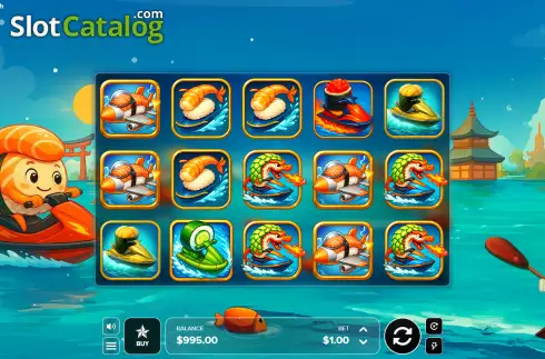 Οθόνη2. Sushi Jet Dash Κουλοχέρης