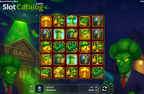 Οθόνη2. Broccoli Bankers Blitz Κουλοχέρης