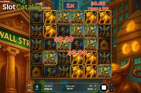 Οθόνη3. Wall Street Honey Stakes Κουλοχέρης