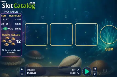 Οθόνη2. Magic Shells Κουλοχέρης 