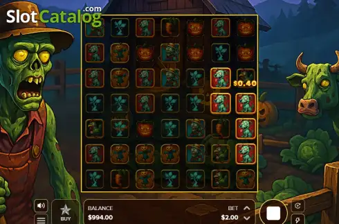 Οθόνη3. Zombie Harvest Κουλοχέρης