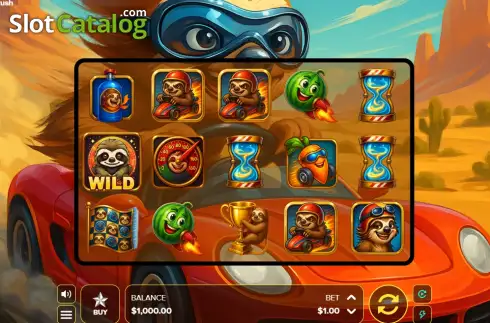 Οθόνη2. Sloth Rush Κουλοχέρης