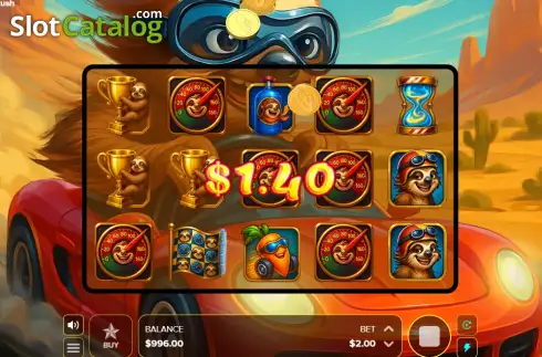 Οθόνη3. Sloth Rush Κουλοχέρης