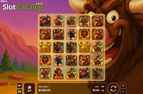 Οθόνη2. Buffalo Blaze (18Gaming) Κουλοχέρης