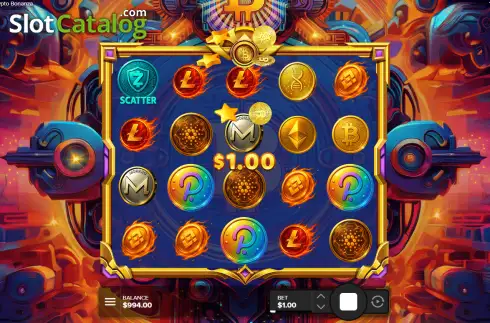 Οθόνη3. Crypto Bonanza Κουλοχέρης