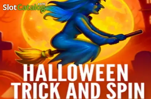 Halloween Trick and Spin Λογότυπο Halloween Trick and Spin Λογότυπο