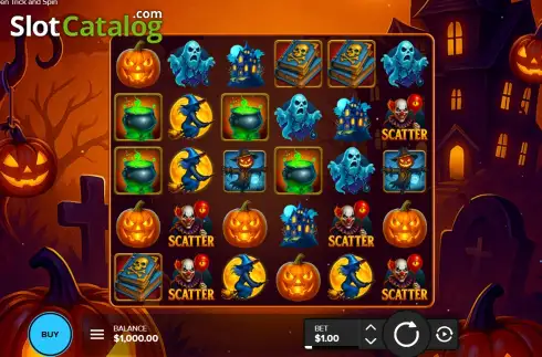 Οθόνη2. Halloween Trick and Spin Κουλοχέρης