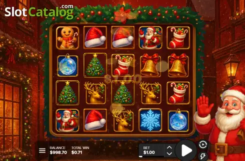 Οθόνη3. Santa's Christmas Magic Κουλοχέρης