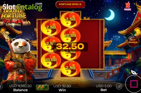 Οθόνη3. Double Fortune Panda Κουλοχέρης