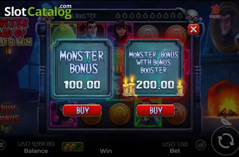 Οθόνη8. Monster Load-Up Hold & Win Κουλοχέρης