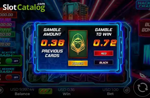 Οθόνη6. Hacker Crash Jackpot Κουλοχέρης