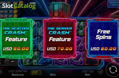 Οθόνη7. Hacker Crash Jackpot Κουλοχέρης