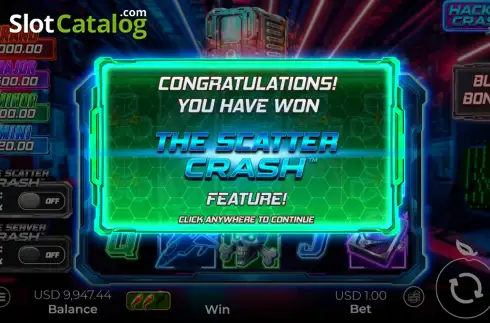 Οθόνη8. Hacker Crash Jackpot Κουλοχέρης