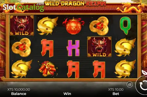 Οθόνη2. Wild Dragon Respin Κουλοχέρης
