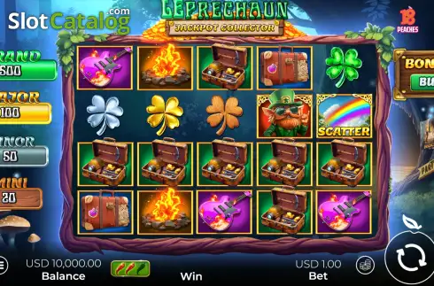 Οθόνη1. Leprechaun Jackpot Collector Κουλοχέρης