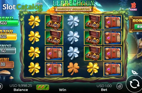 Οθόνη2. Leprechaun Jackpot Collector Κουλοχέρης