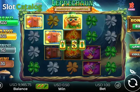Οθόνη6. Leprechaun Jackpot Collector Κουλοχέρης