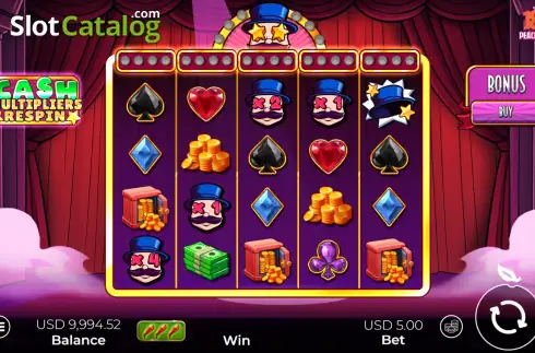 Οθόνη2. Cash Multipliers Respin Κουλοχέρης