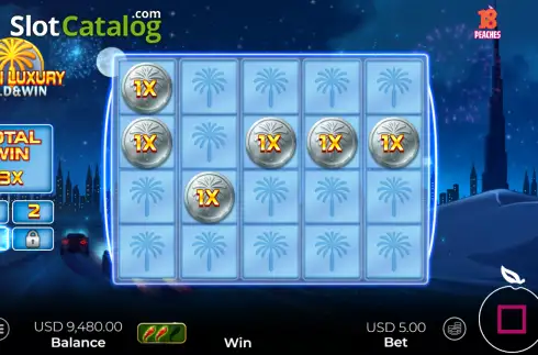 Οθόνη3. Dubai Luxury Hold & Win Κουλοχέρης