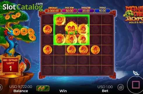 Οθόνη3. Money Tree Jackpot Κουλοχέρης
