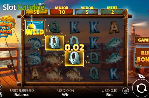 Οθόνη3. Sea Bass Hot-Pot Bonanza Κουλοχέρης