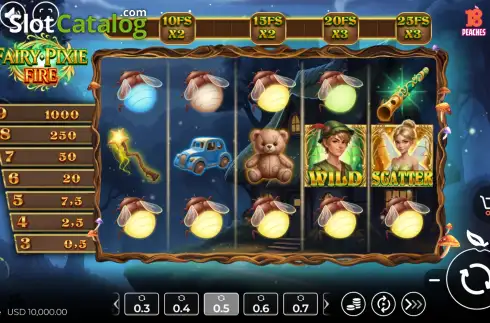 Οθόνη2. Fairy Pixie Fire Κουλοχέρης