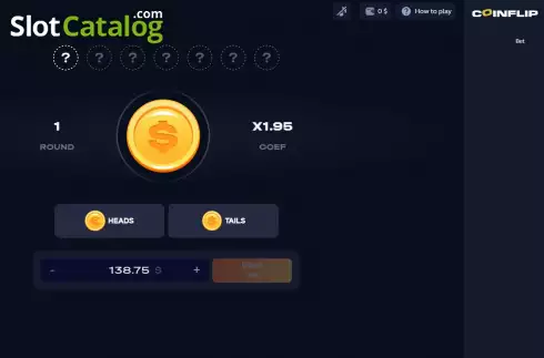 Οθόνη3. CoinFlip (1Win Games) Κουλοχέρης