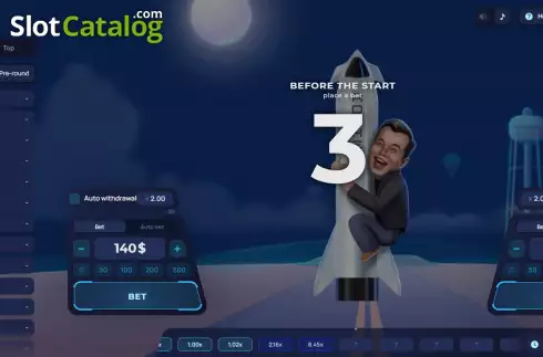 Οθόνη2. Rocket X (1Win Games) Κουλοχέρης