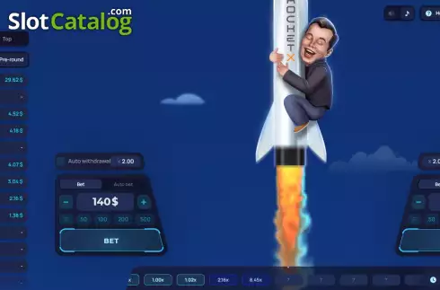 Οθόνη3. Rocket X (1Win Games) Κουλοχέρης