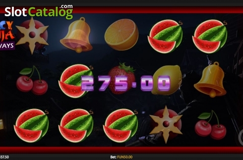 Οθόνη3. Juicy Ninja Κουλοχέρης